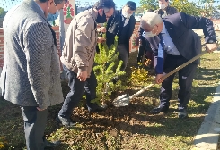 Milli Ağaçlandırma ve Fidan Günü’nde kurum amirlerimizle beraber fidan dikimi gerçekleştirdik.